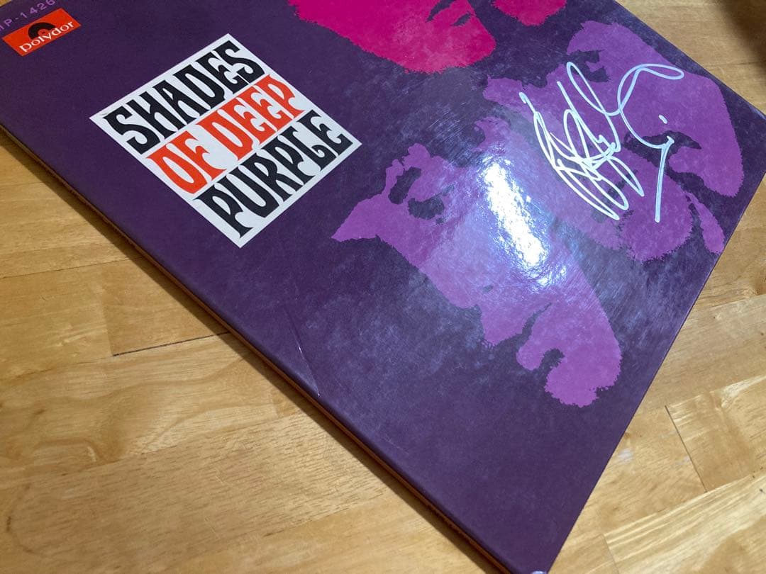 ☆リッチーサイン入り☆ディープ・パープル☆紫の世界☆1LP☆