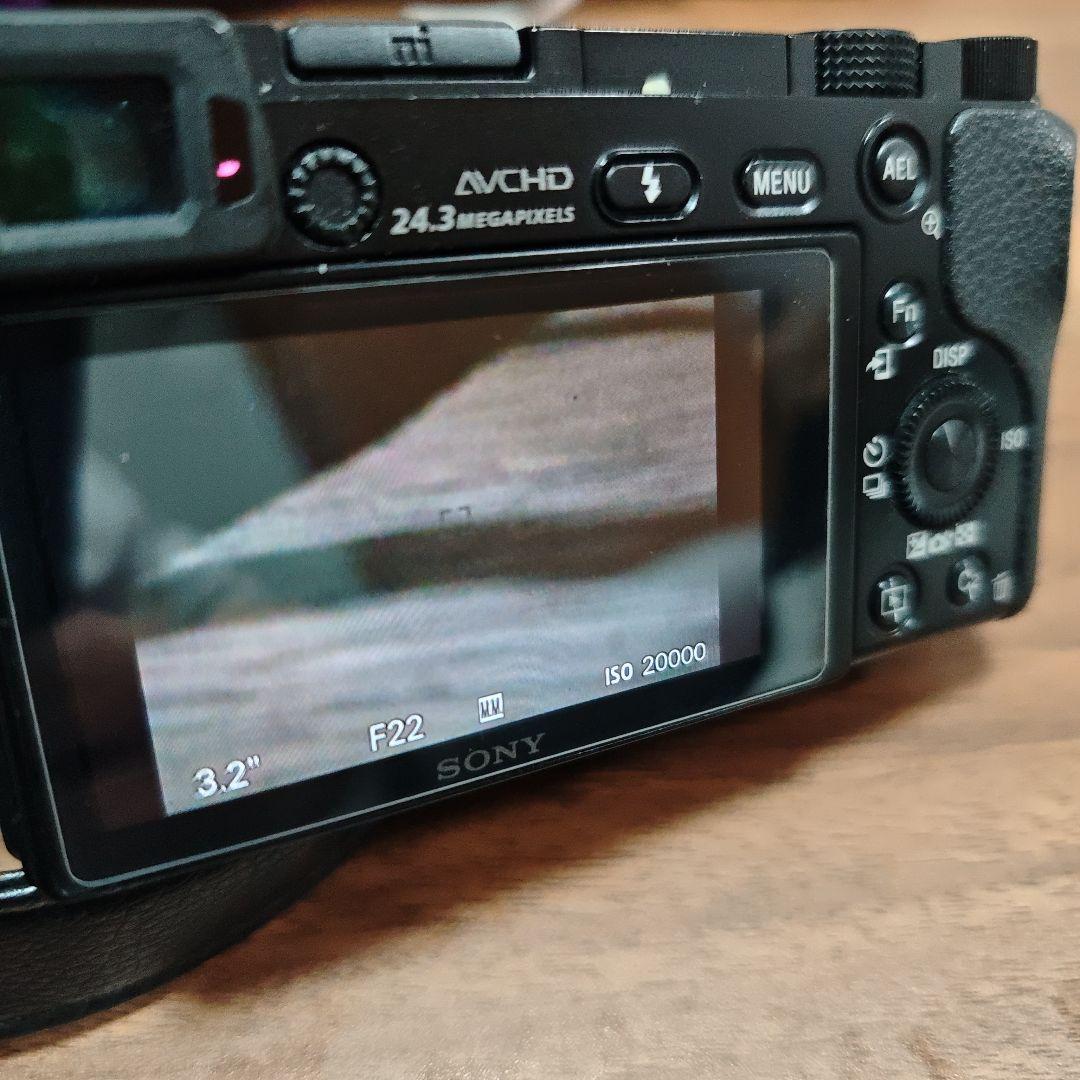 SONY α6000 ミラーレスカメラ ブラック