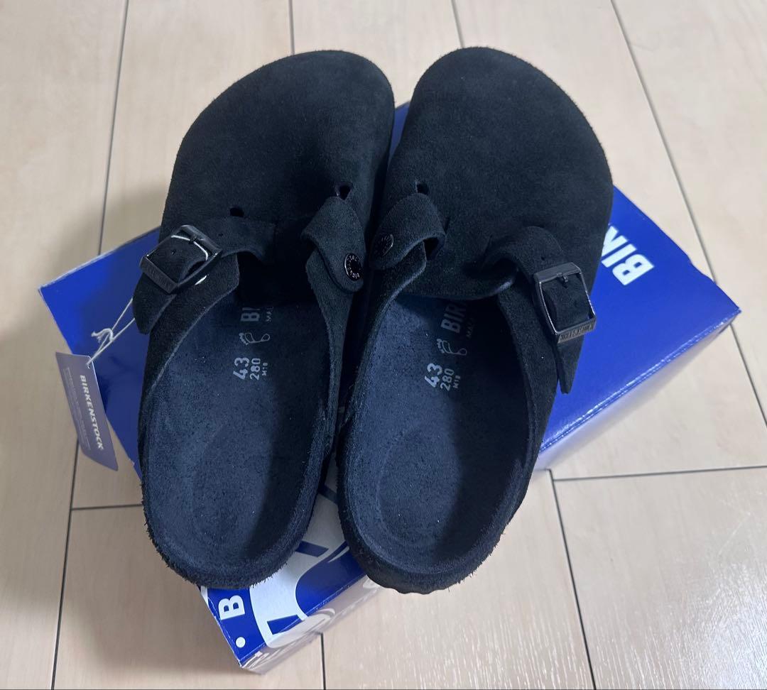 BIRKENSTOCK Boston Black 43サイズ