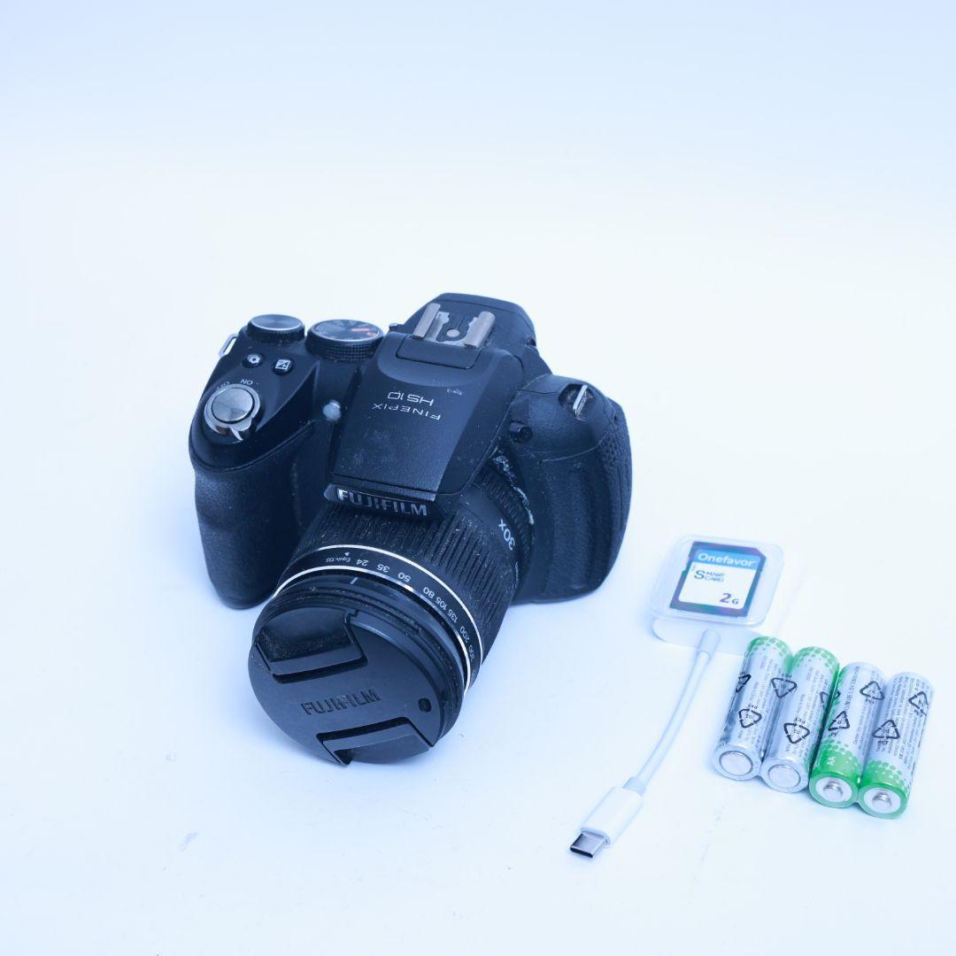 スマホ転送可 FUJIFILM デジタルカメラ HS10EXR SDカード他