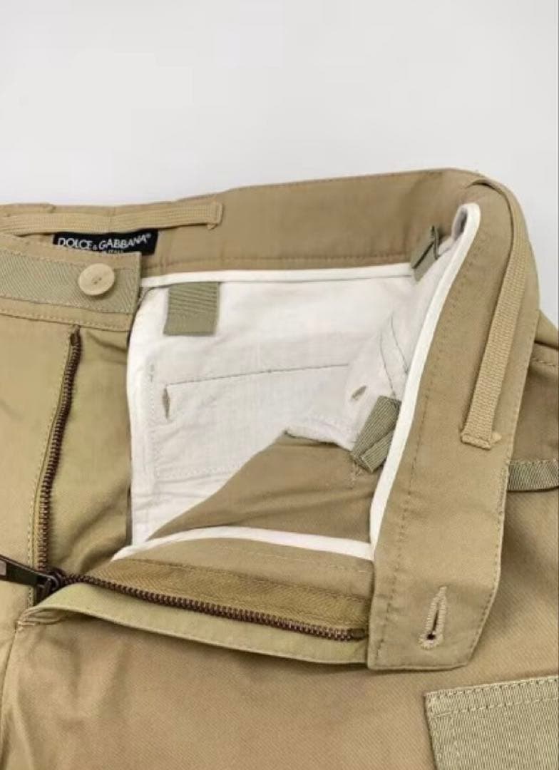 希少　DOLCE&GABBANA カーゴパンツ　コットン　ドルガバ　52