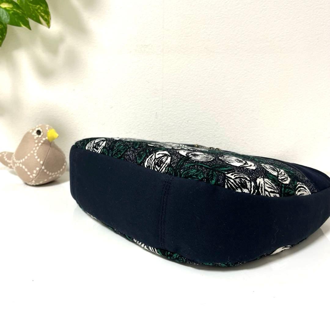 ミナペルホネン　ハンドメイドバッグ　マチ付きトートバッグ