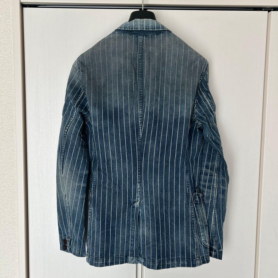 Polo Ralph Lauren デニムストライプテーラードジャケット