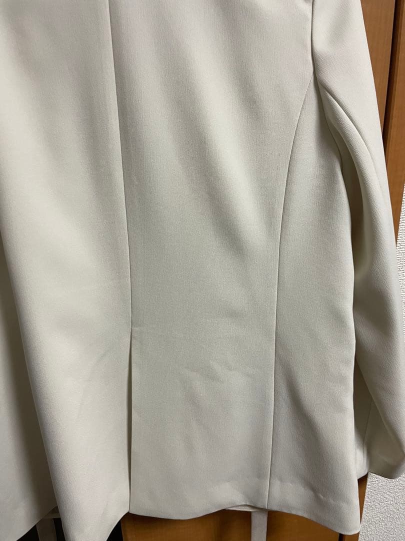 し*ん様 Aimeine エメイン　シアードッキングノーカラージャケット