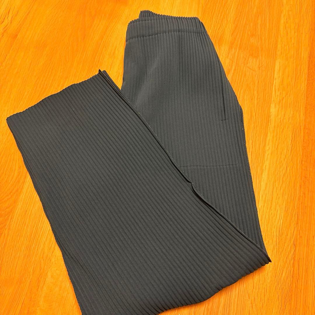 ISSEY MIYAKE me パンツ　アイスブルー