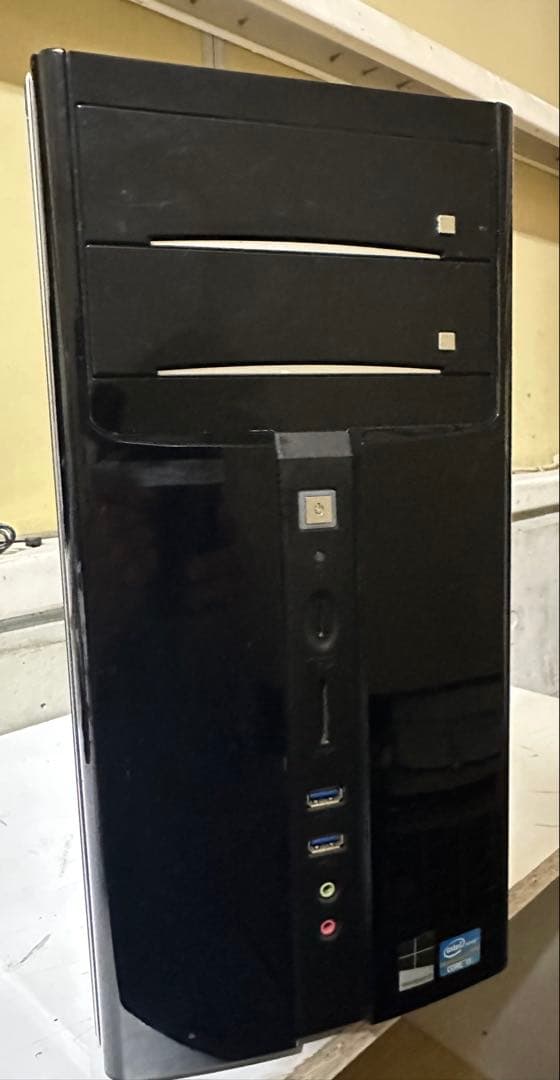 デスクトップPC ブラックCOREI 5 USB 3.0ポート