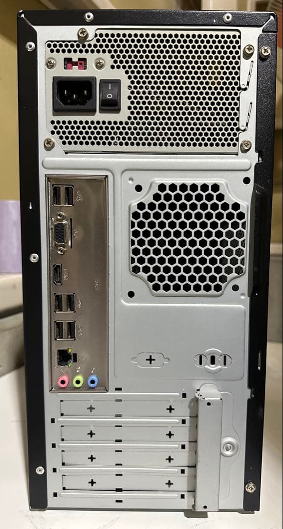 デスクトップPC ブラックCOREI 5 USB 3.0ポート