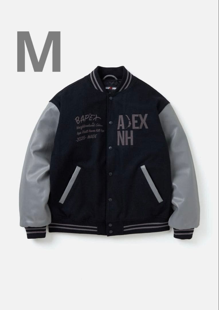 未使用　NEIGHBORHOOD x A BATHING APE jacket