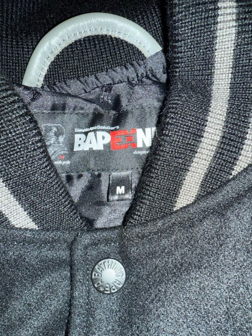 未使用　NEIGHBORHOOD x A BATHING APE jacket