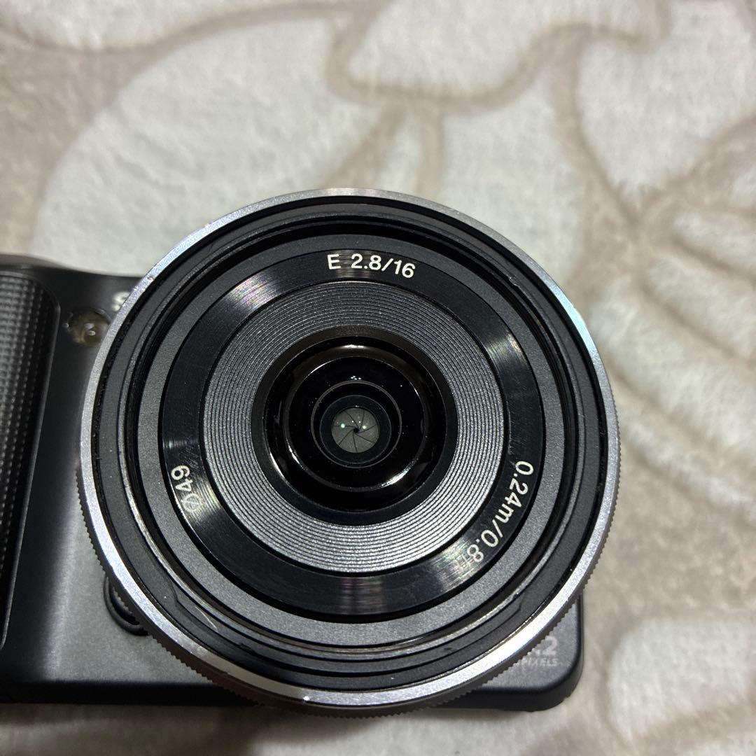 Sony α NEX-3ミラーレス一眼16mm 2.8 バッテリー3つ