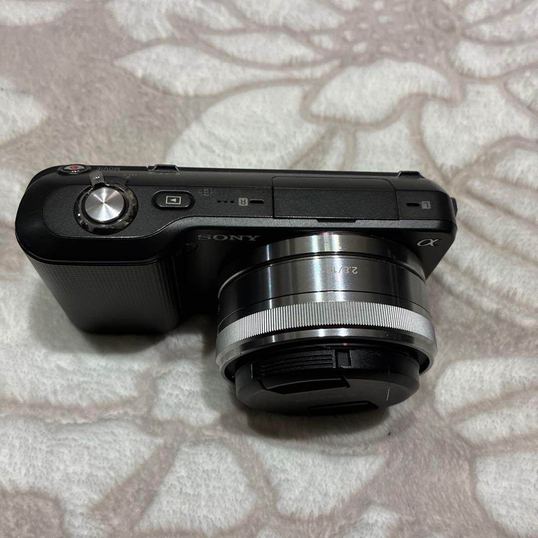 Sony α NEX-3ミラーレス一眼16mm 2.8 バッテリー3つ