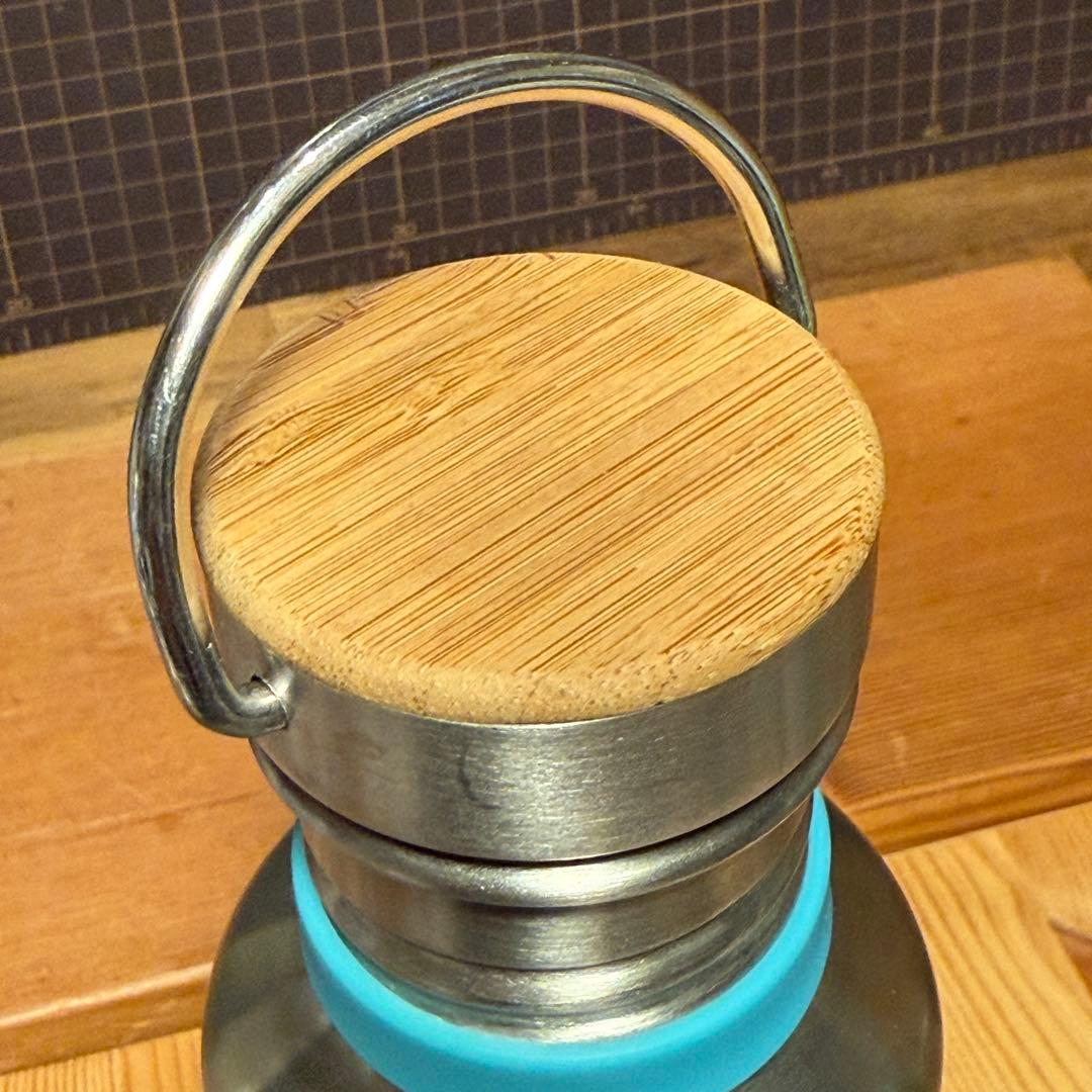 Klean Kanteen/Apple Logo Bottle/バンブーキャップ