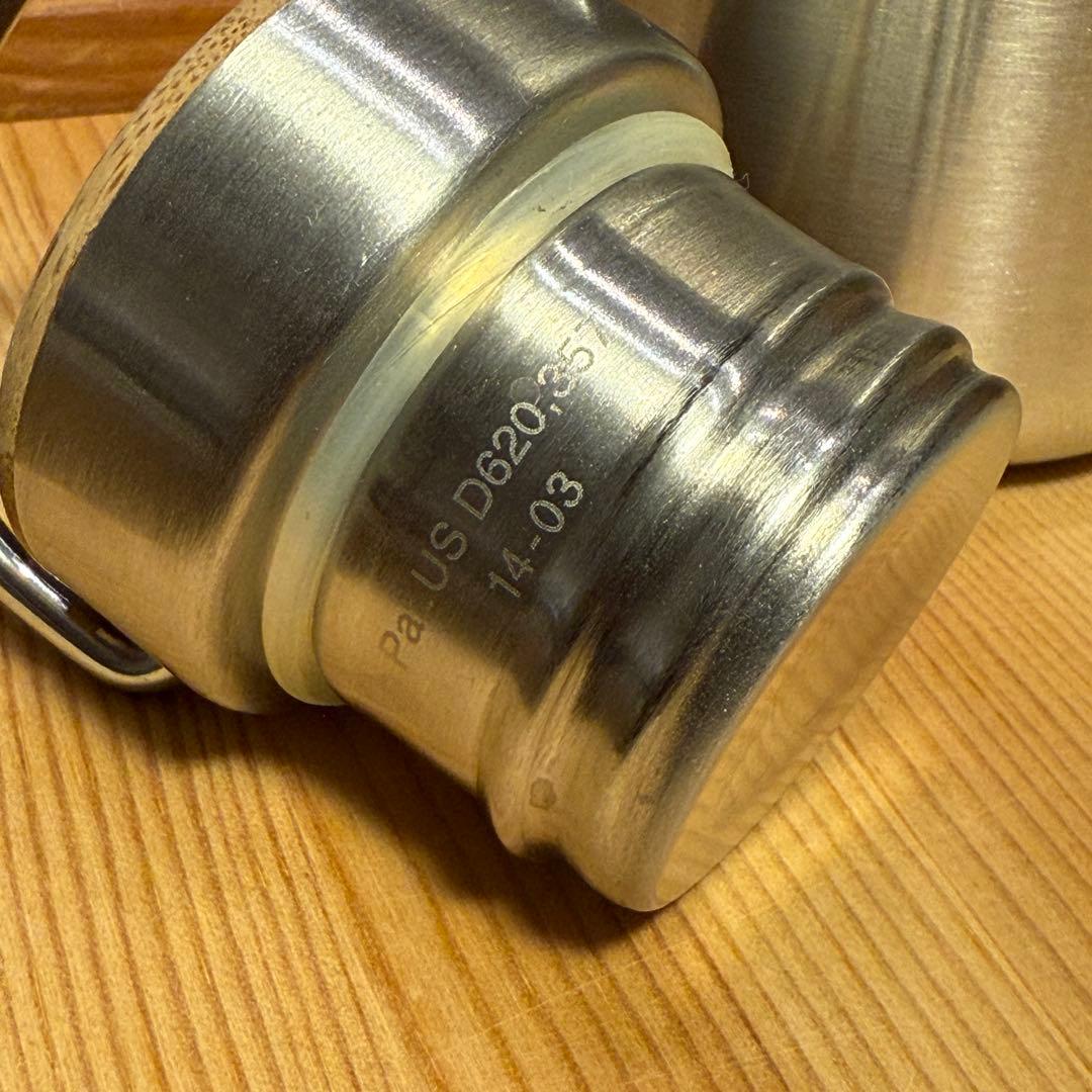 Klean Kanteen/Apple Logo Bottle/バンブーキャップ