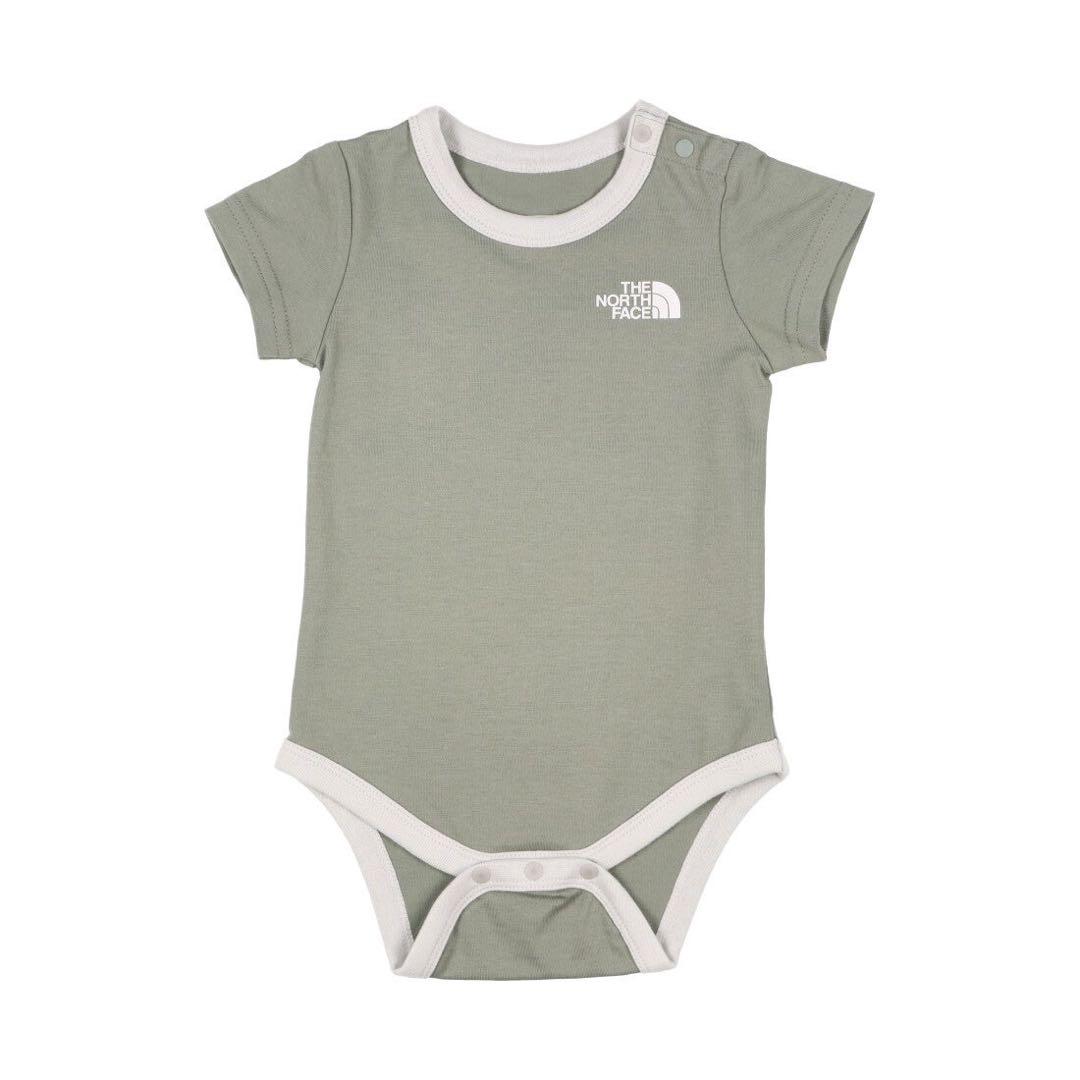 ノースフェイス CRショートスリーブティー ベビーロンパースセット（シャドー）