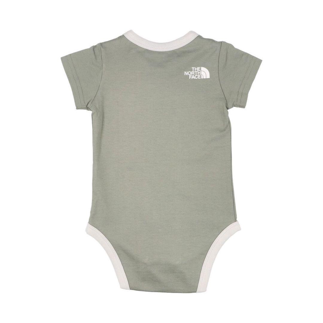 ノースフェイス CRショートスリーブティー ベビーロンパースセット（シャドー）