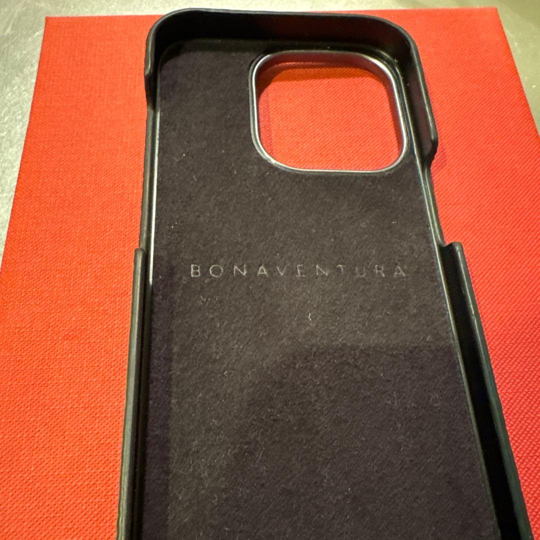 BONAVENTURA スマホケースiPhone15pro未使用エトープ
