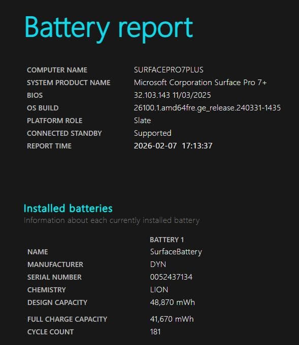 Windowsタブレット本体 SurfacePro7+ i5 128GB Win11 Office2021
