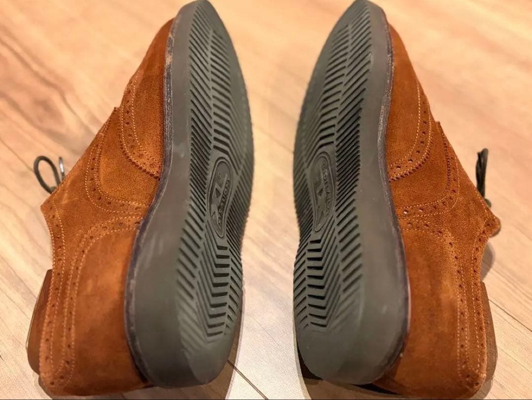 JALAN SRIWIJAYAスエード ウィングチップ25.5