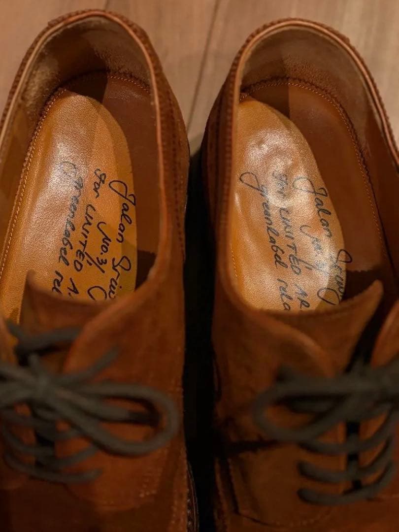 JALAN SRIWIJAYAスエード ウィングチップ25.5