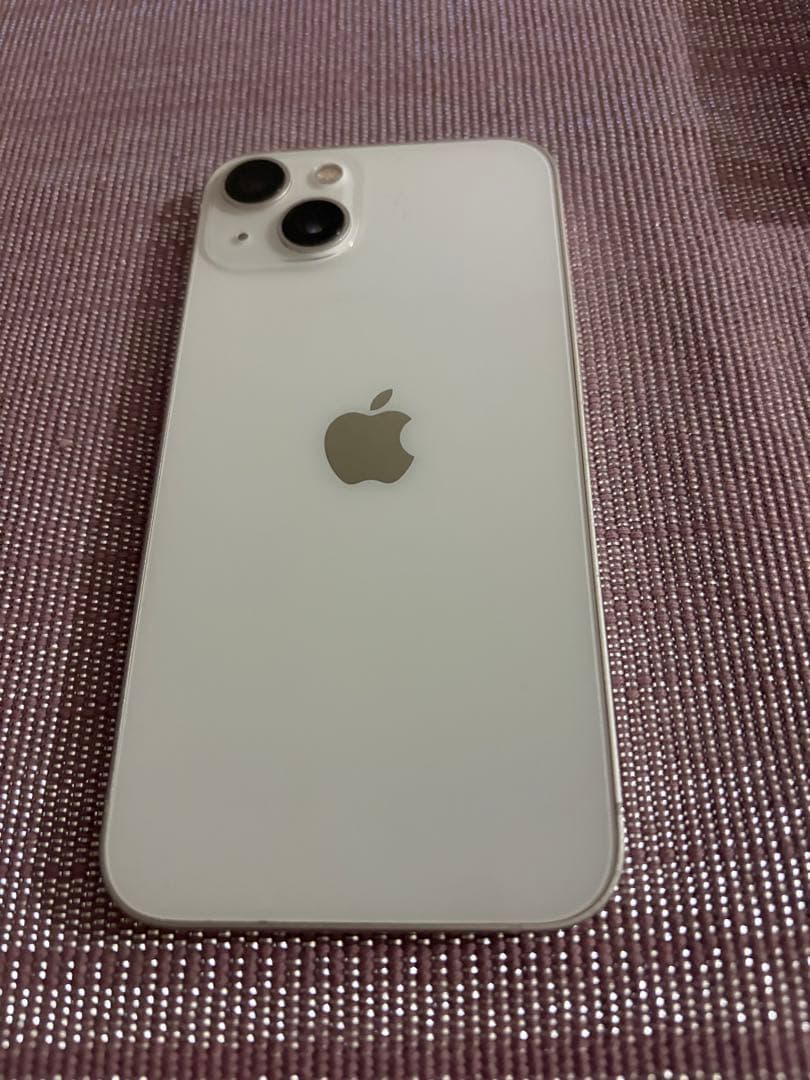 Apple iPhone 13 スターライト本体　バッテリー76%