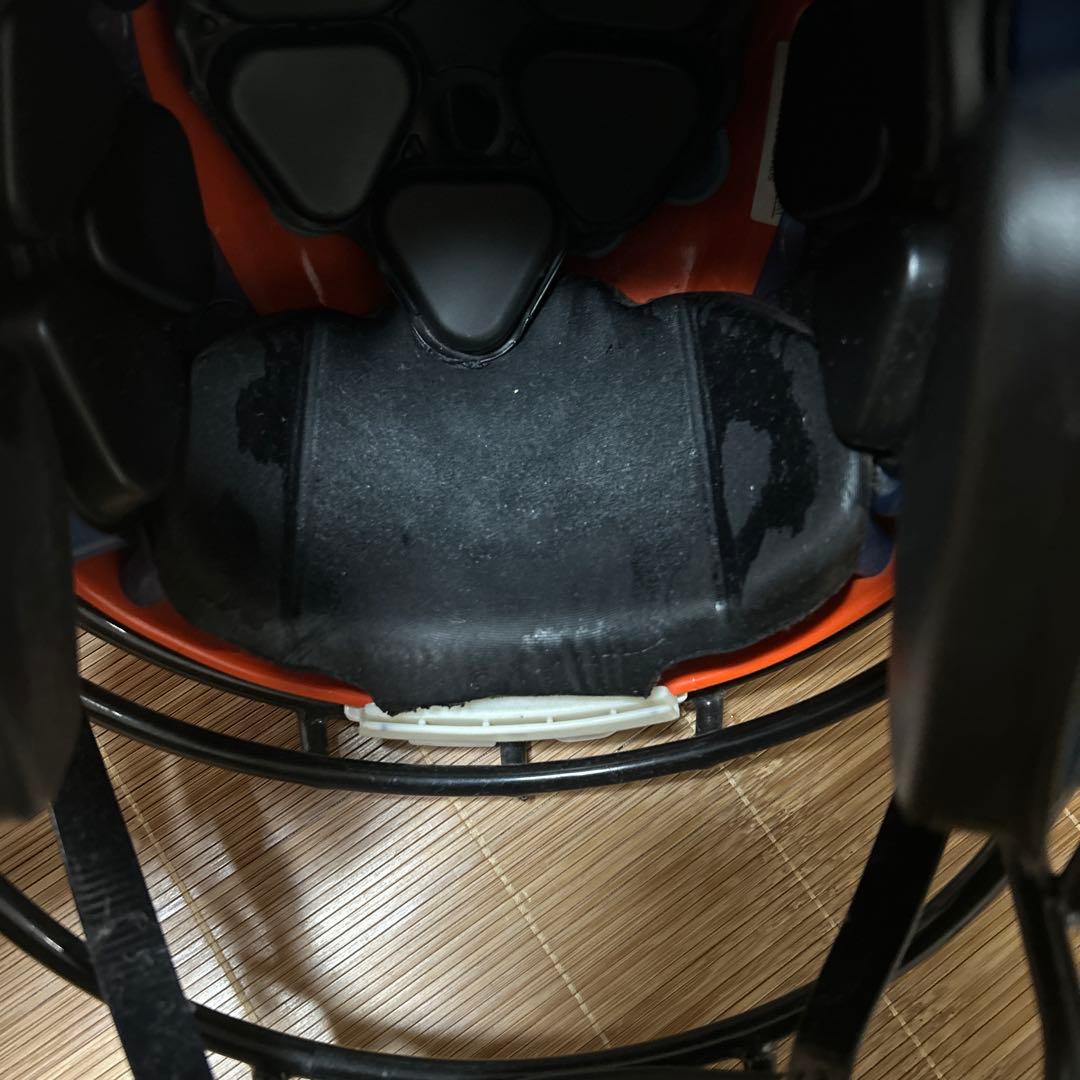 Schutt Riddell アメリカンフットボールヘルメット オレンジ