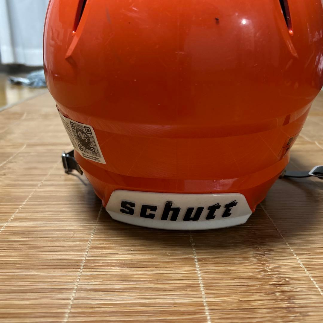 Schutt Riddell アメリカンフットボールヘルメット オレンジ