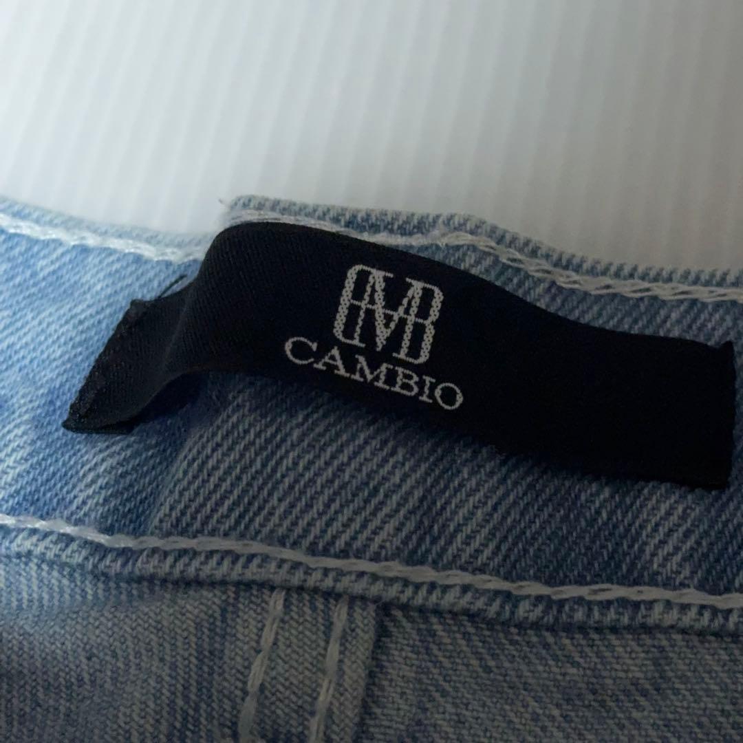 新品 CAMBIO Denim Balloon Silhouette Pants