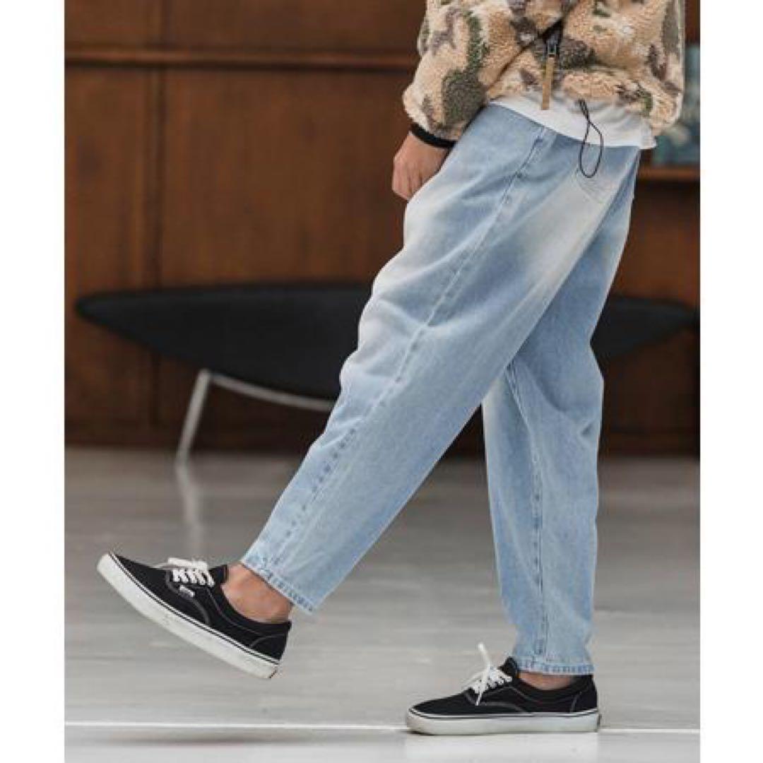 新品 CAMBIO Denim Balloon Silhouette Pants