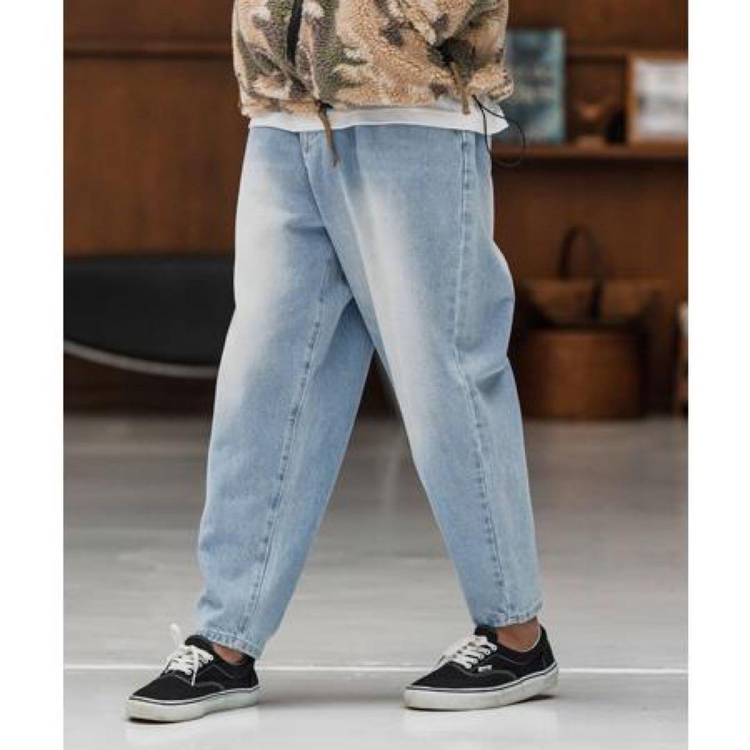 新品 CAMBIO Denim Balloon Silhouette Pants