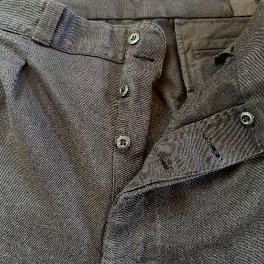 フランス軍 M52 チノパン 黒染め サイズ35