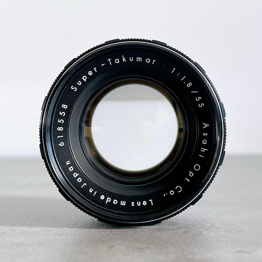 【虹色美フレア】Super Takumar 55mm f1.8 M42 整備済