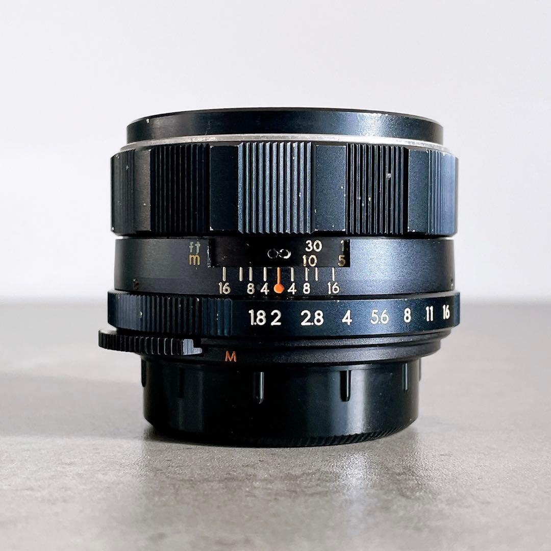 【虹色美フレア】Super Takumar 55mm f1.8 M42 整備済