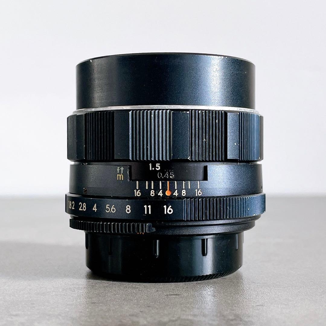 【虹色美フレア】Super Takumar 55mm f1.8 M42 整備済