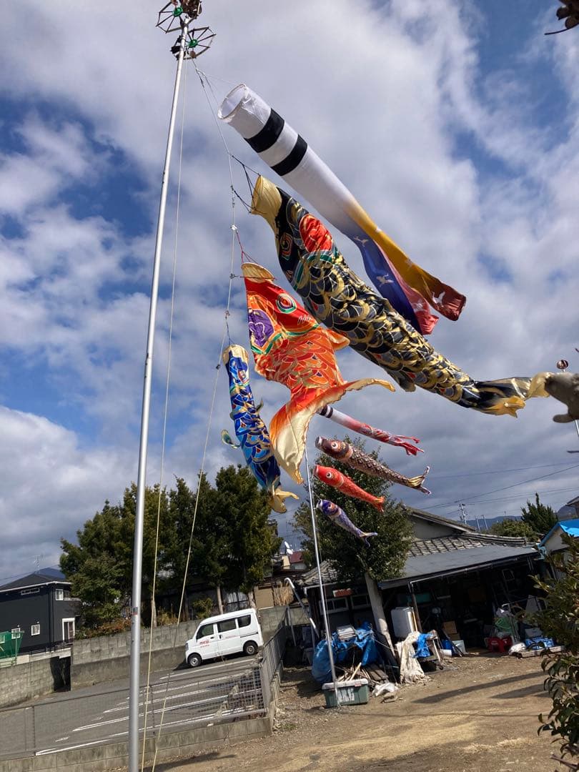 極上鯉のぼり皇彩4m 6点セット