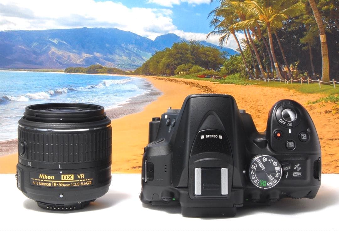 美品❤️Nikon D5300 ダブルレンズ 箱付き WiFi転送機能搭載 人気