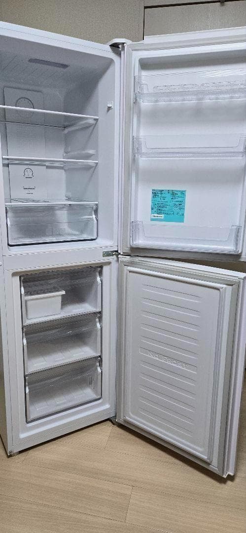 ハイアール 冷蔵庫/冷凍庫 218L 右開き JR-NF218B-W