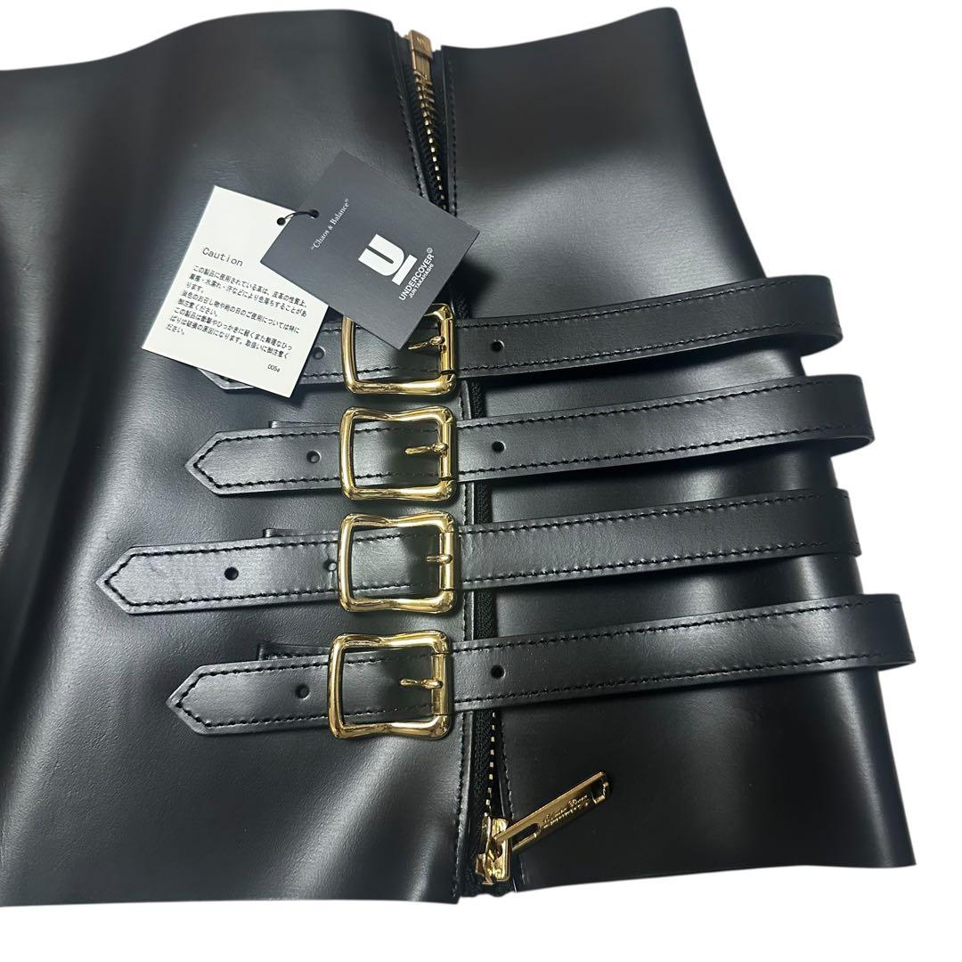 UNDERCOVER / レザーミニスカート レザーベルト ランウェイ着用