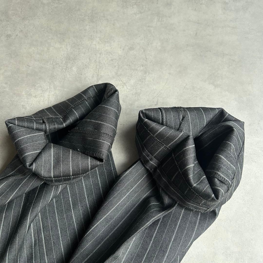 美品 ポールスミスロンドン スーツ セットアップ 総裏 2B 花柄 ストライプ