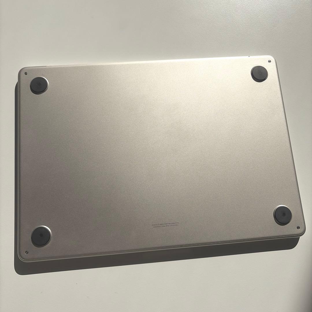 MacBook Air M3 8GBJISキーボード【スターライト】