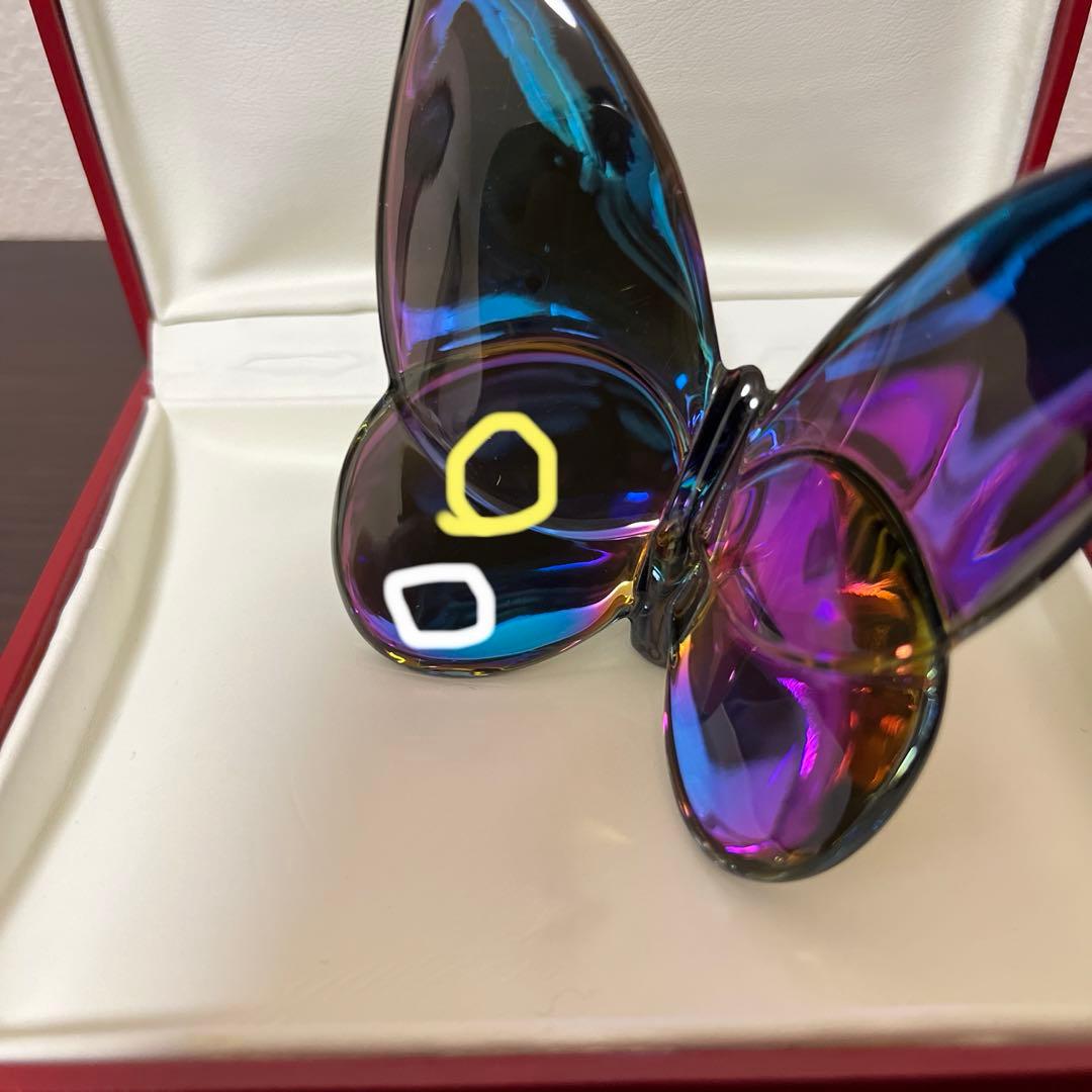 バカラ　ラッキーバタフライ　スカラベブルー