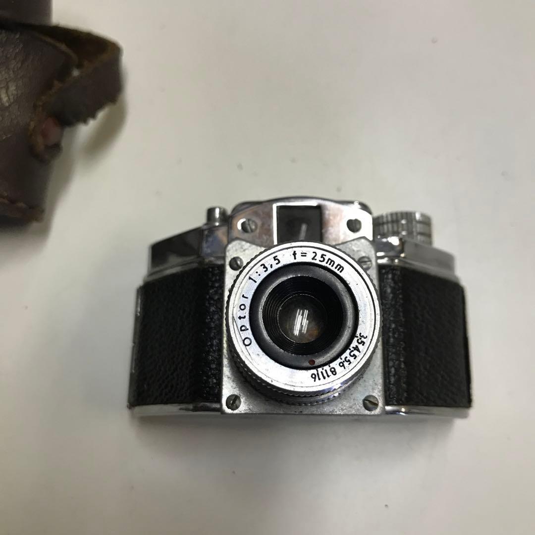 Snappy コンパクトフィルムカメラ レザーケース付き