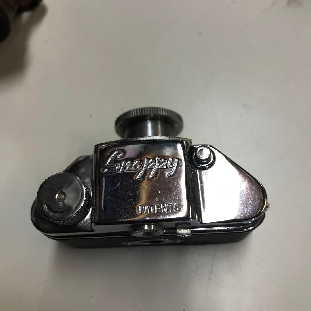 Snappy コンパクトフィルムカメラ レザーケース付き