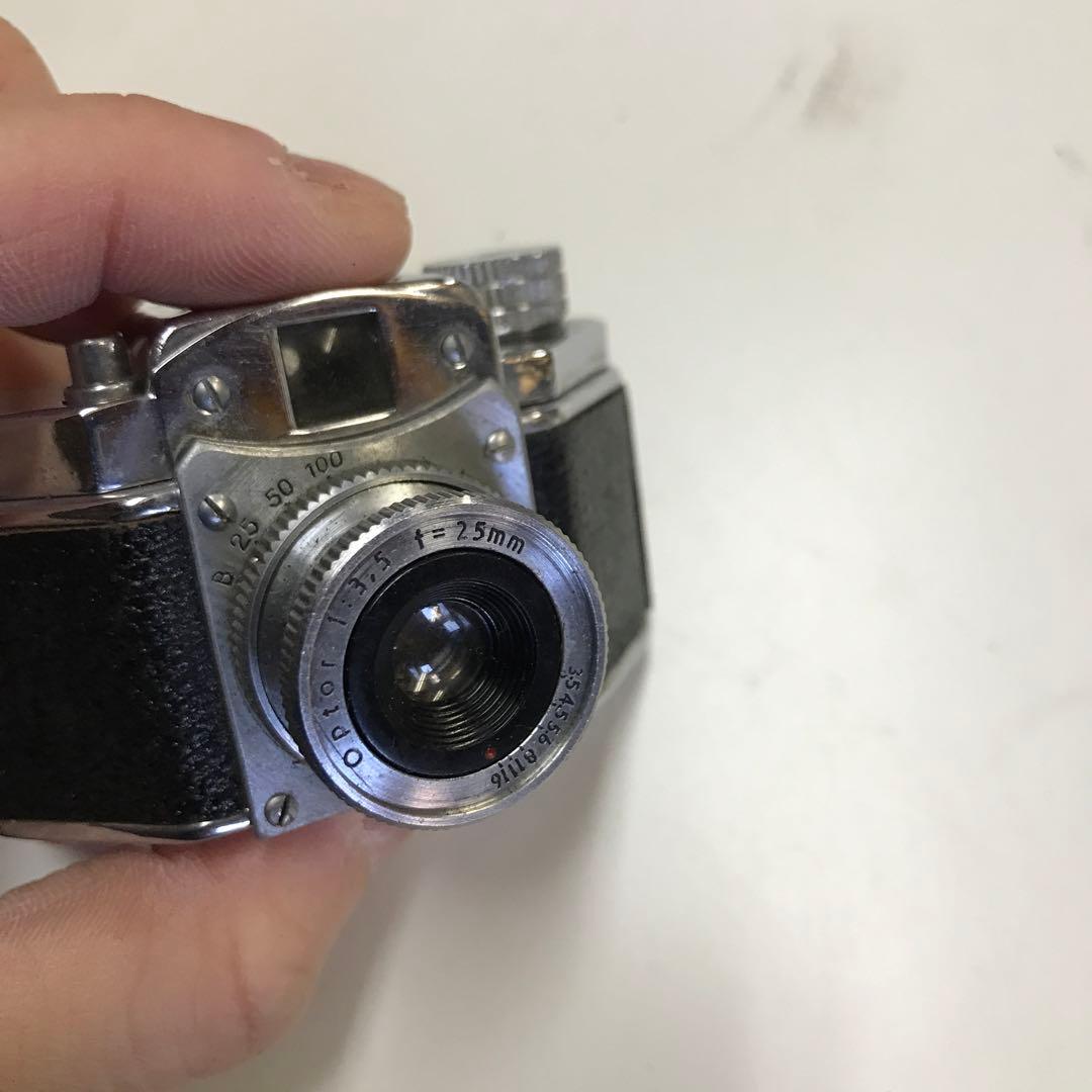 Snappy コンパクトフィルムカメラ レザーケース付き