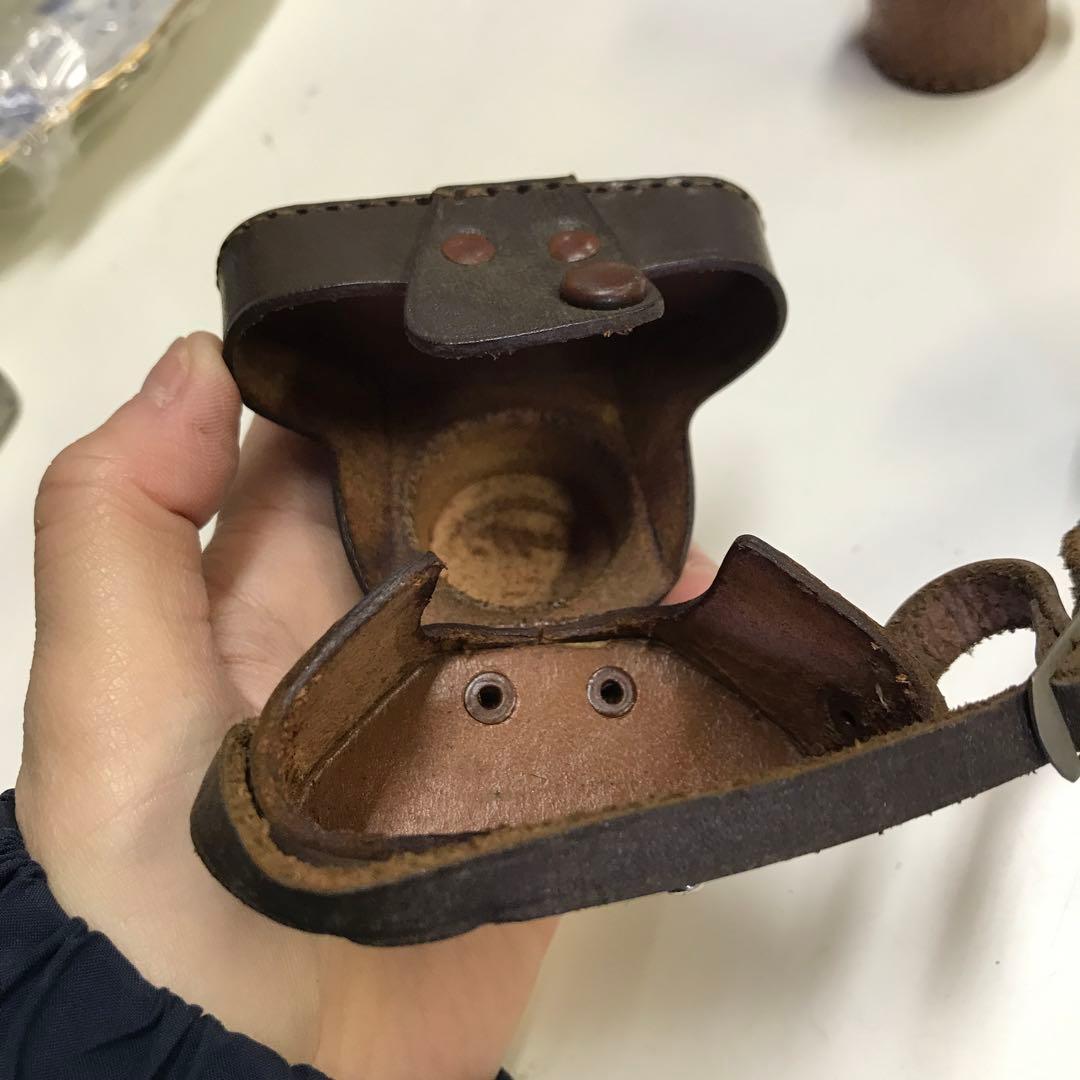 Snappy コンパクトフィルムカメラ レザーケース付き