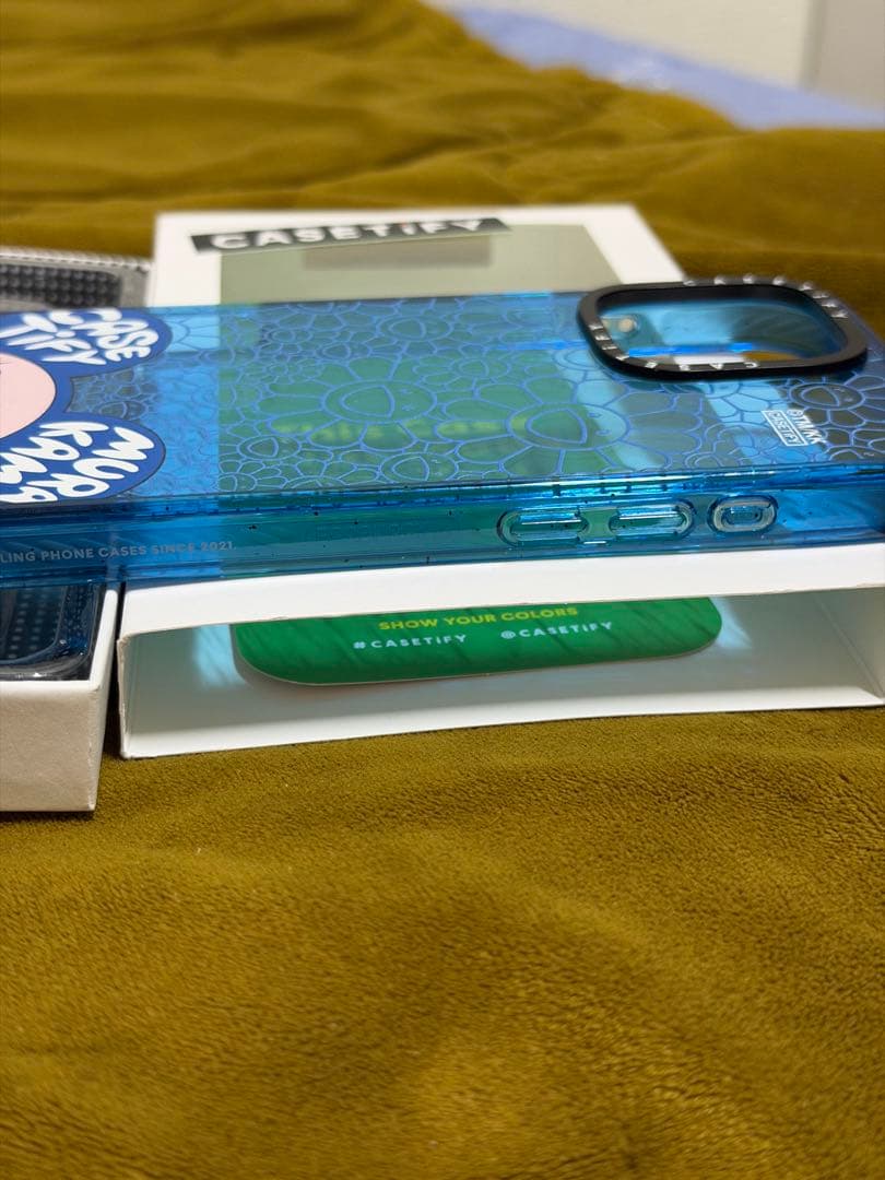 CASETiFY iPhone 16 Pro Max 村上隆 限定ケース　ブルー