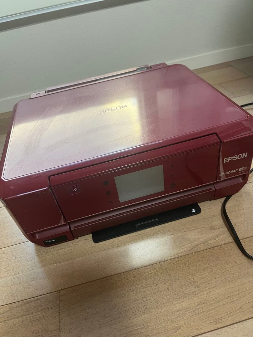 【ジャンク品】EPSON EP-806AR インクジェットプリンター 赤