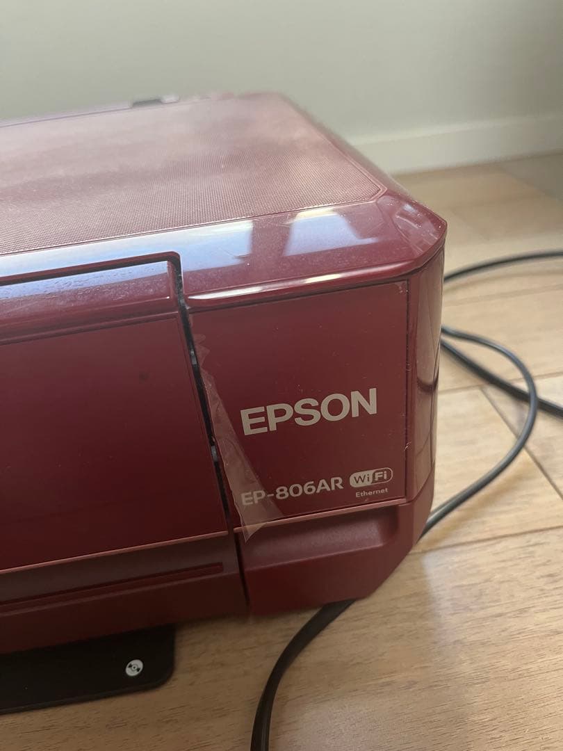 【ジャンク品】EPSON EP-806AR インクジェットプリンター 赤
