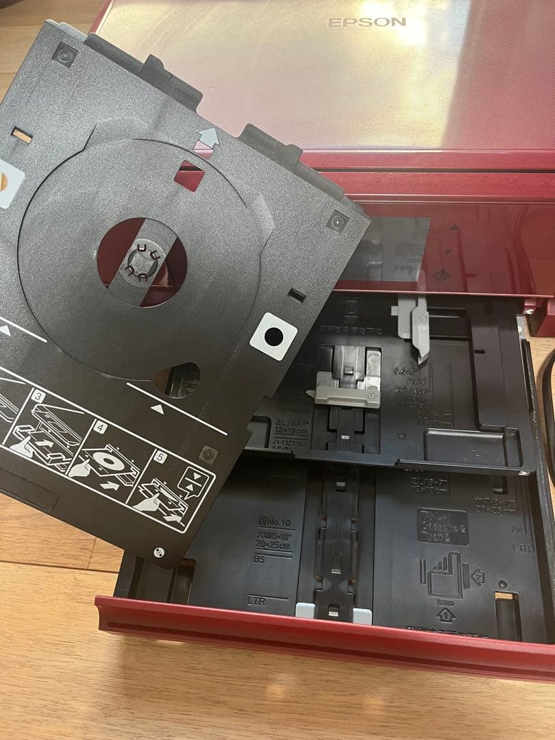 【ジャンク品】EPSON EP-806AR インクジェットプリンター 赤