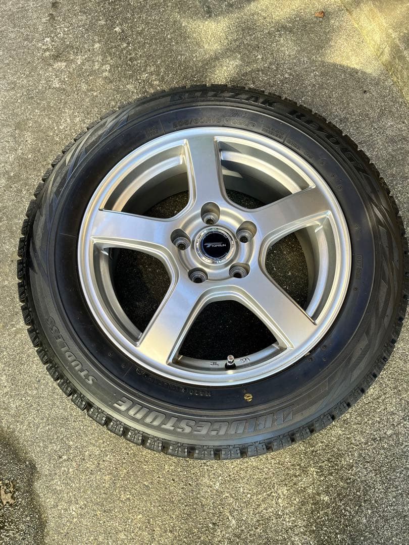 16インチ ブリヂストン ブリザックレボGZ タイヤ ホイールセット 4本