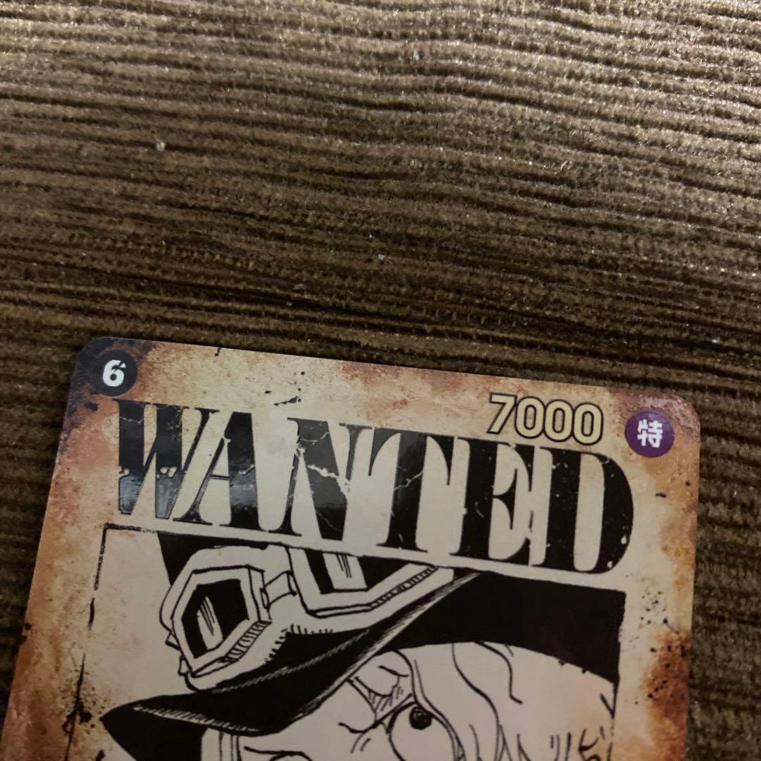 ワンピースカード★サボ・手配書★